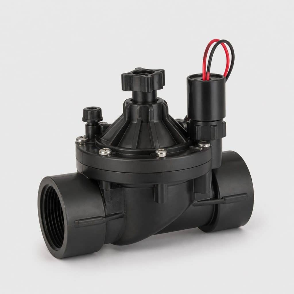 Électrovanne 24 V d'arrosage enterré, corps 1 pouce