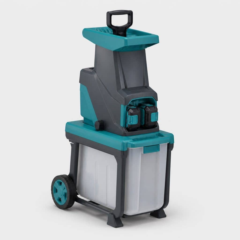 Broyeur de végétaux compact sur batterie