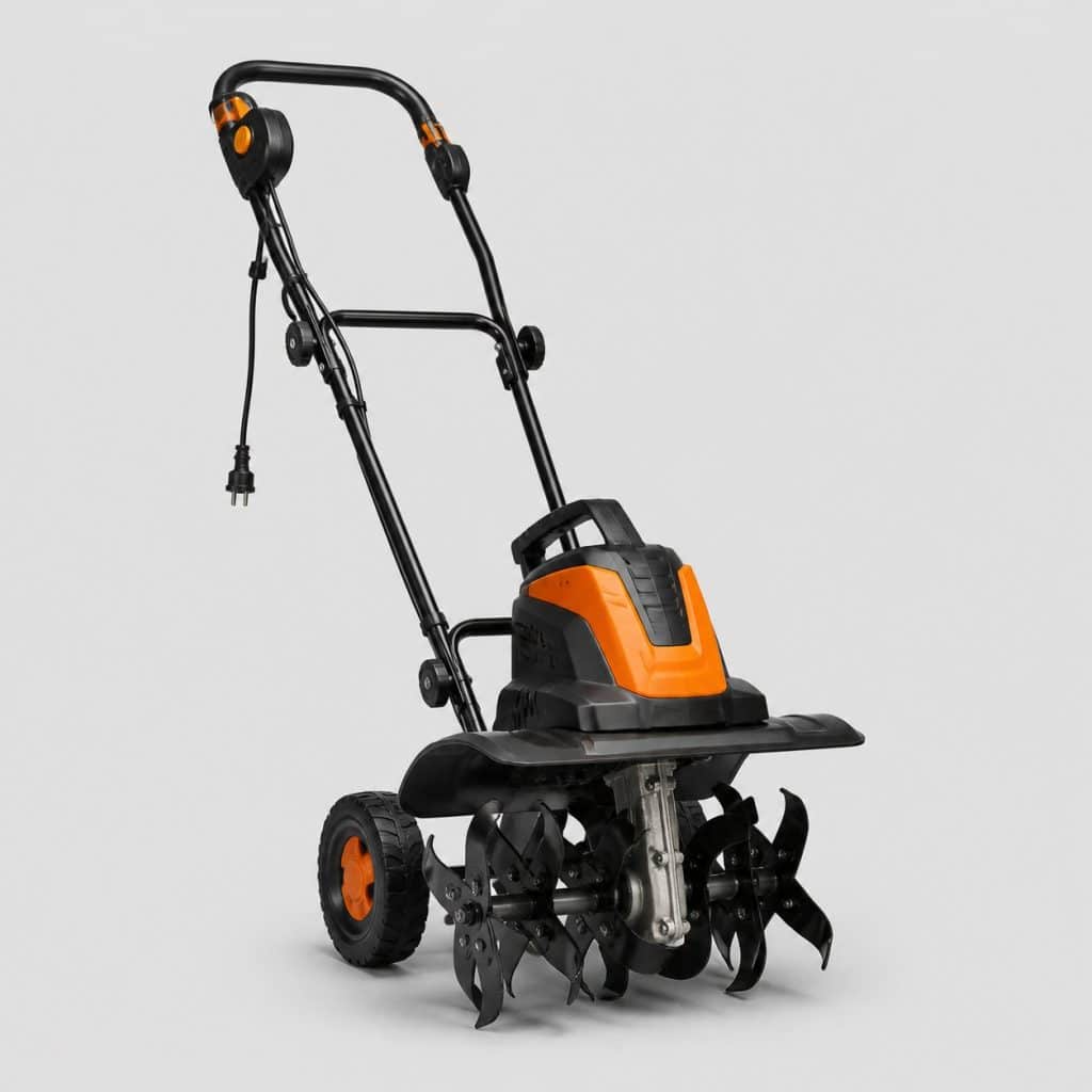 Motobineuse électrique filaire 2000 W pour sols tenaces