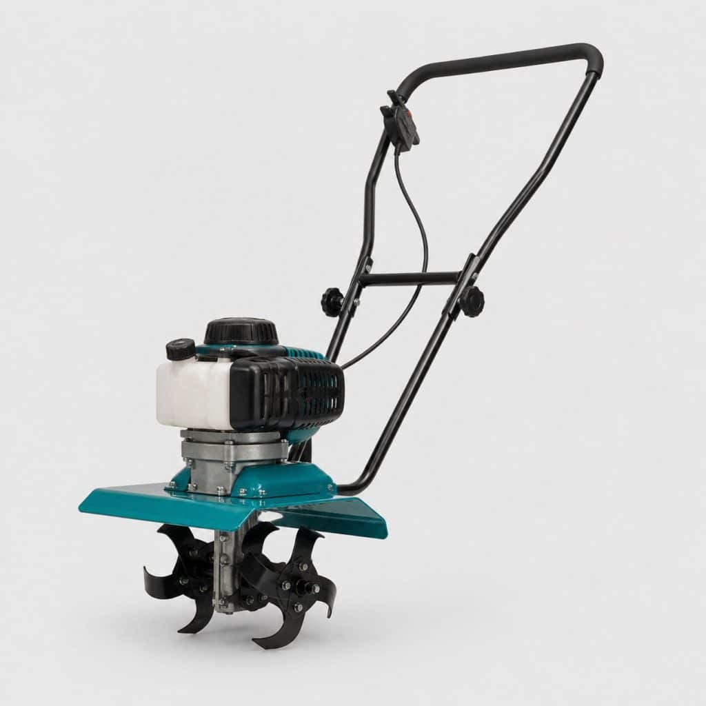Motobineuse thermique compacte à petite largeur
