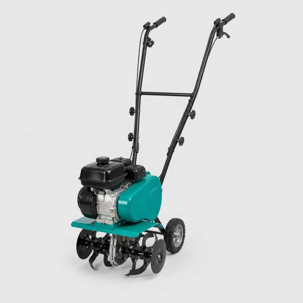Motobineuse thermique compacte à largeur modulable