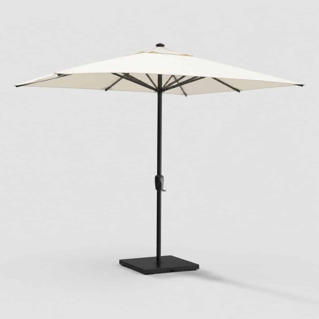 Parasol de terrasse professionnel CHR à mât central aluminium