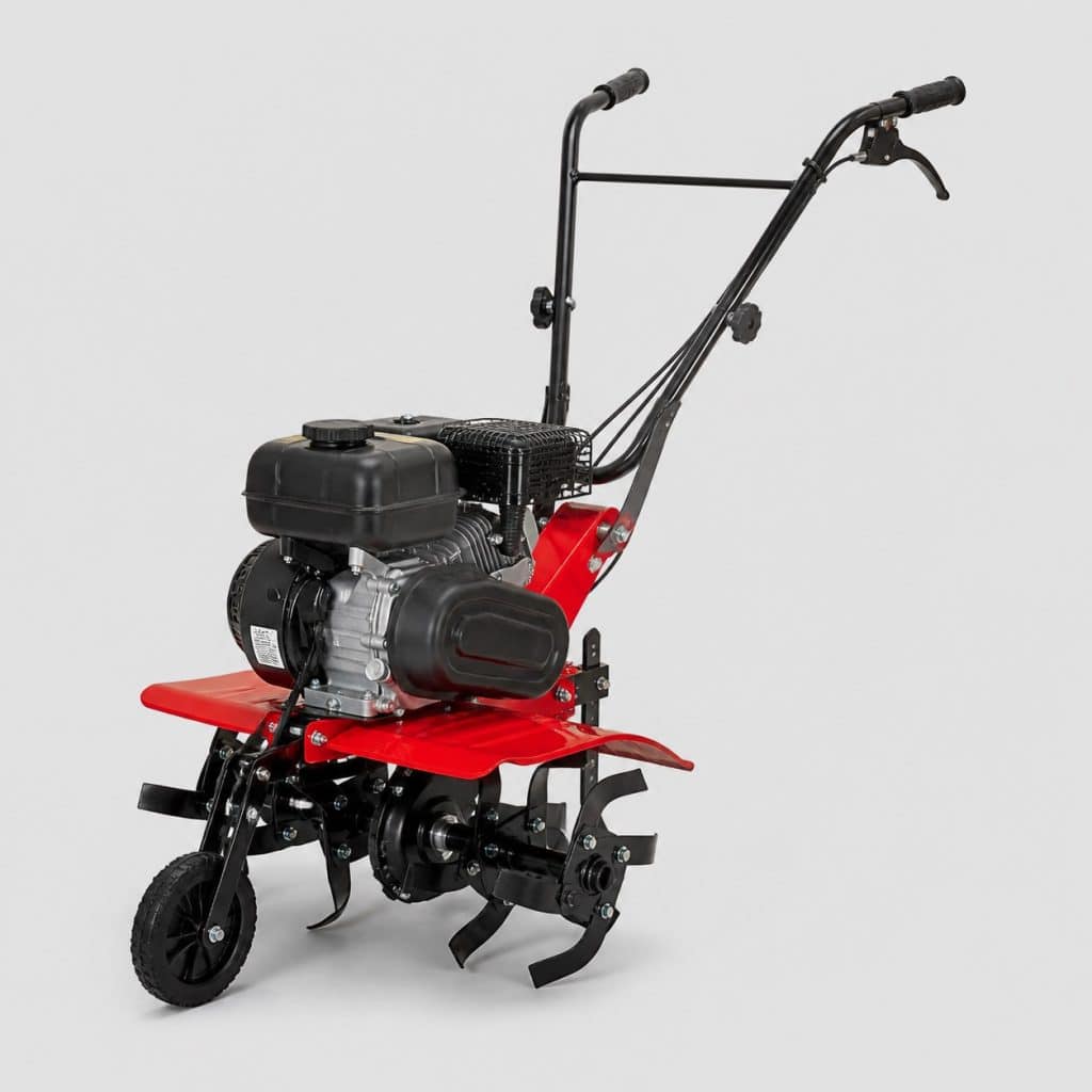Motobineuse thermique abordable à fraises acier