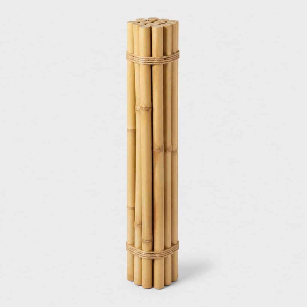 Lot de 9 tuteurs en bambou naturel pour le jardin