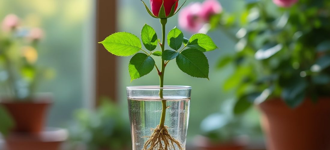 découvrez comment bouturer un rosier dans l'eau et les résultats que cette méthode apporte réellement pour réussir vos plantations facilement.