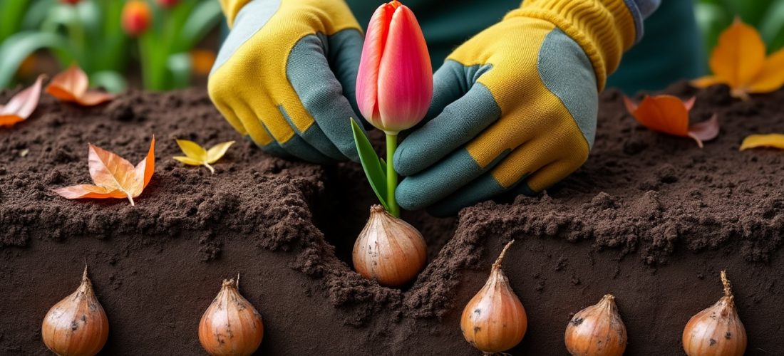découvrez quand planter vos bulbes de tulipes, à quelle profondeur les enfouir et quel espacement prévoir pour une floraison éclatante au printemps.